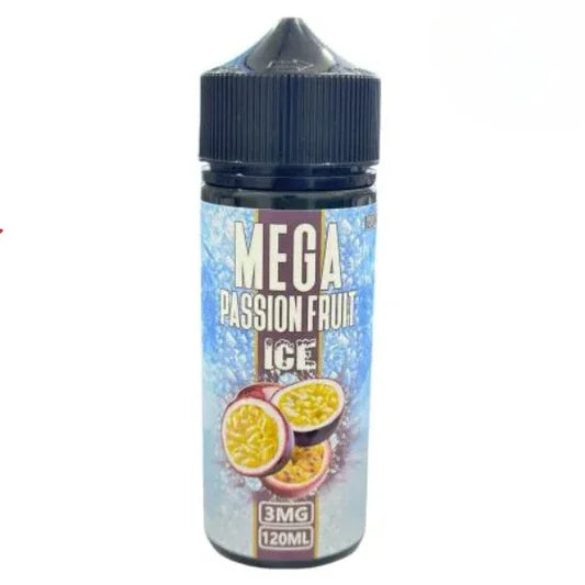 Mega Passion Fruit Ice 3mg 120ml | 12mg 60ml