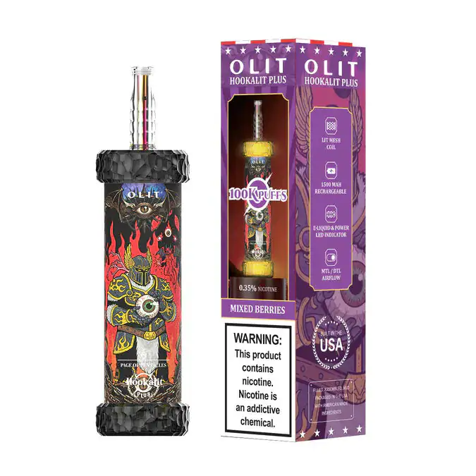 Hookalit Plus Mixed Berries 100K Disposable