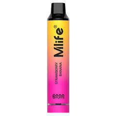 Mlife Strawberry Banana Disposable 6000 Puff 5%