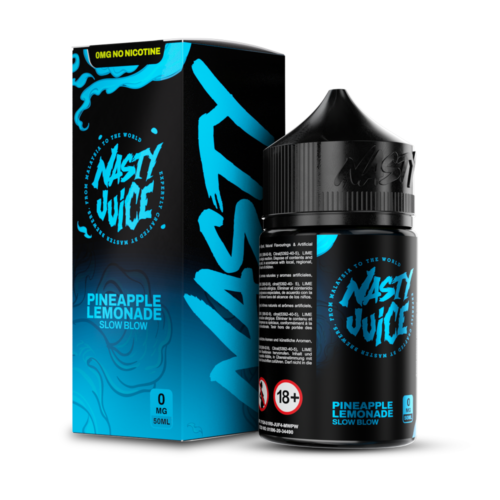 blow vape juice Nasty Juice PineApple Lemonade Slow Blow 6mg 60ml