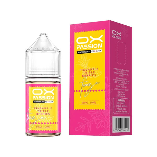 PINEAPPLE TRIPLE BERRIES ICE 30ML - OX PASSION SALT BY OXVA