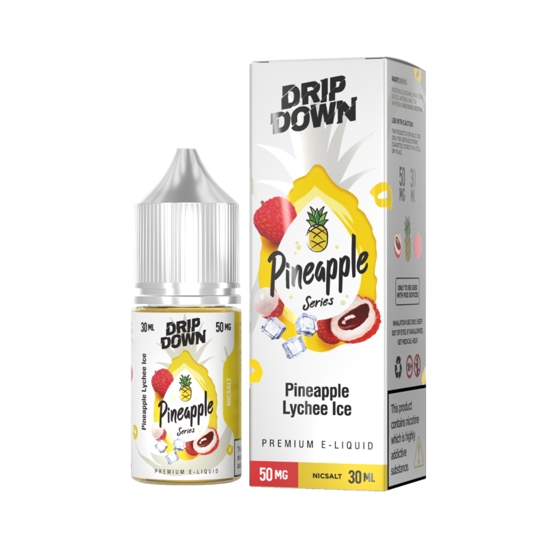 Drip Down Pineapple Series - Pineapple Lychee Ice 30mg or 50mg 30ml