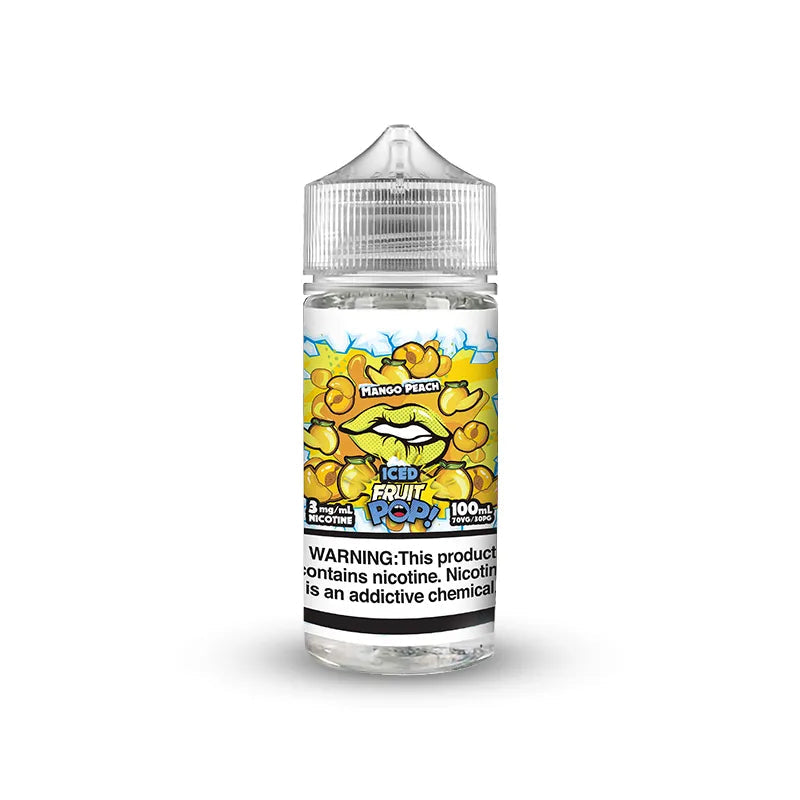 MANGO PEACH ICE 100ML- POP VAPORS