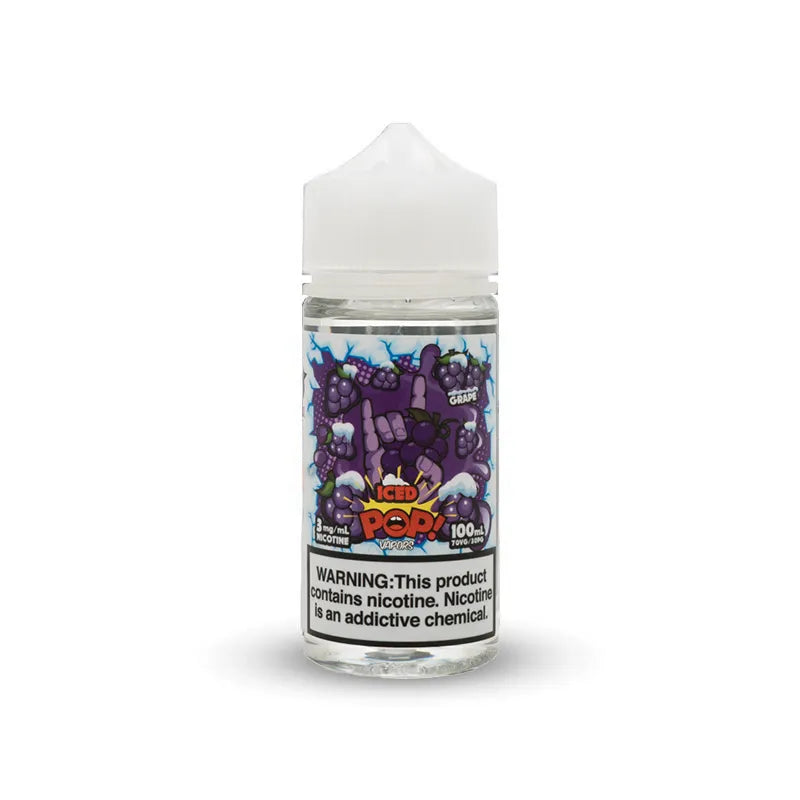 POP VAPORS – GRAPE ICE 100ML