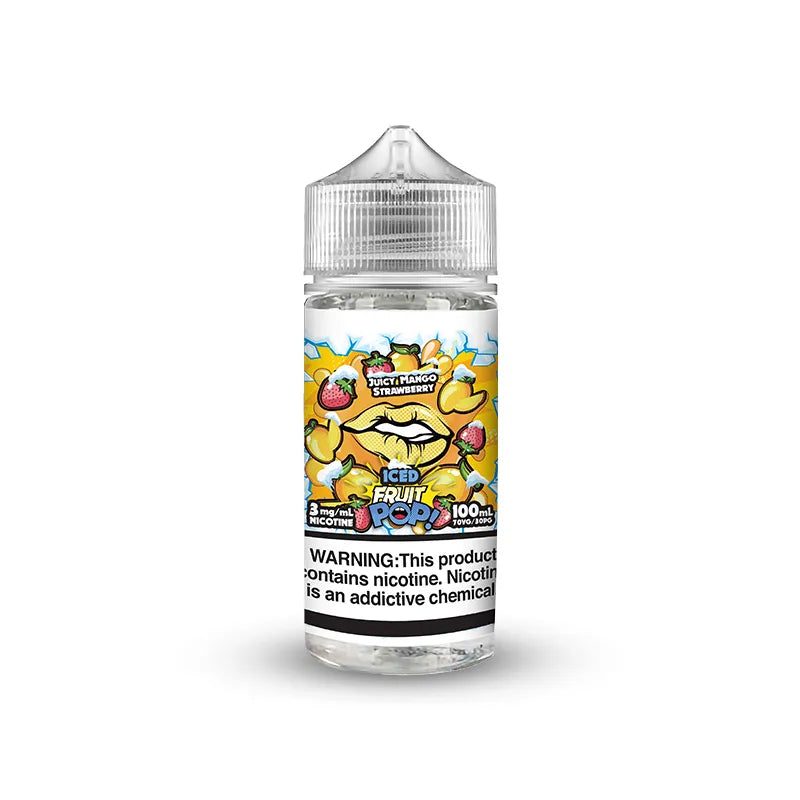 MANGO STRAWBERRY ICE 100ML - POP VAPORS