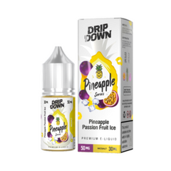 Drip Down Pineapple Series - Pineapple Passion Fruit Ice 30mg or 50mg 30ml