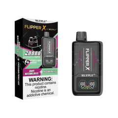 Flipper X Grape Watermelon Ice + Passion Fruit Ice Disposable 20000puff