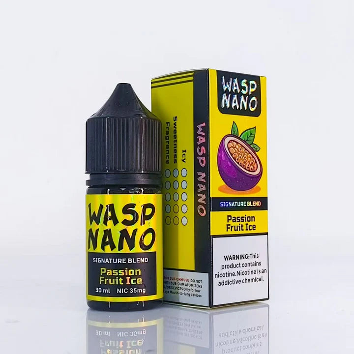 Wasp Nano Passionfruit Ice 35mg Or 55mg 30ml
