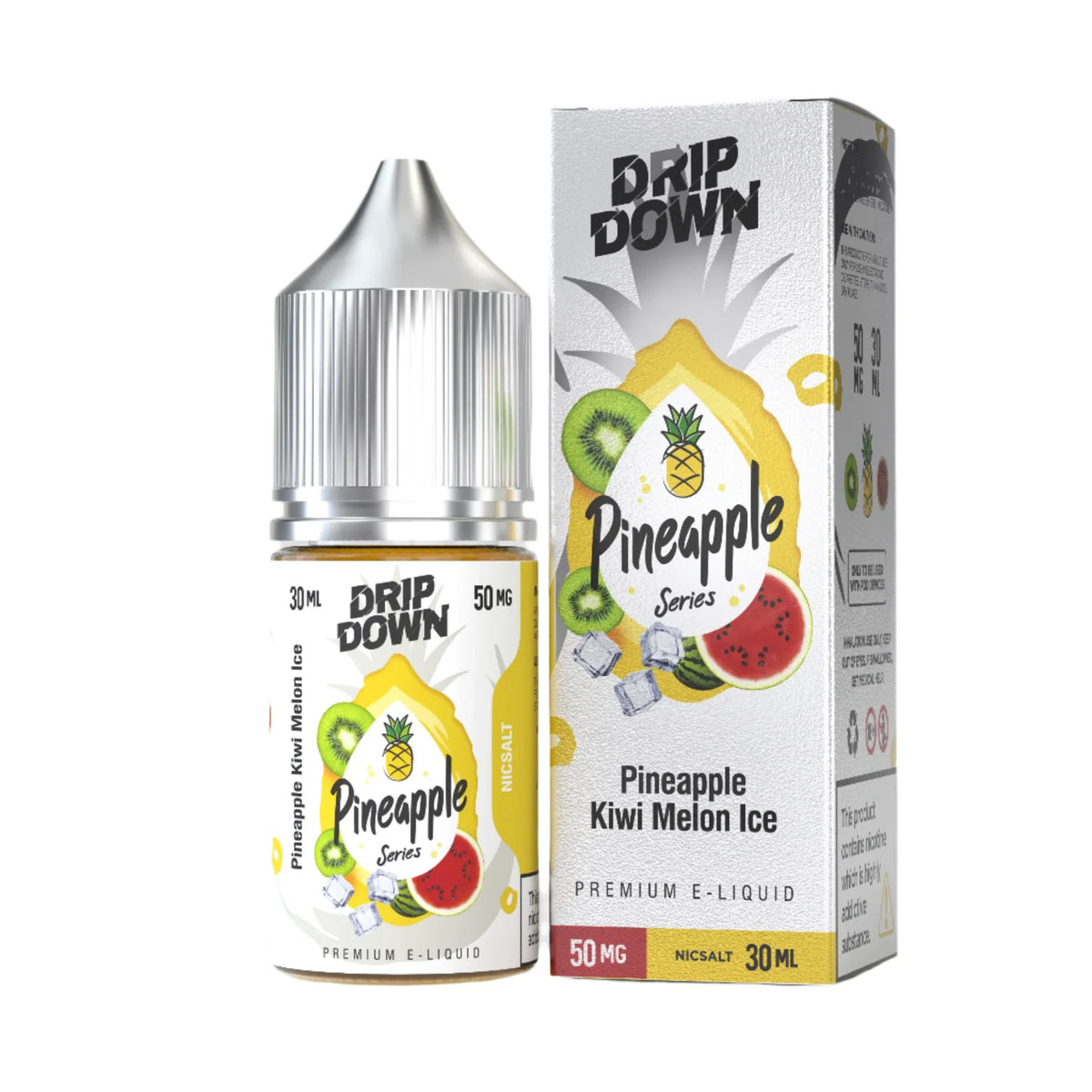 Drip Down Pineapple Kiwi Melon Ice 30mg Or 50mg 30ml