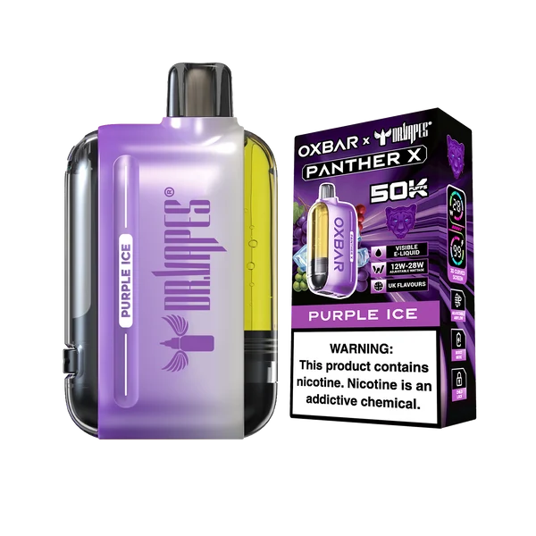 PURPLE ICE - OXBAR PANTHER X DISPOSABLE 50K PUFFS