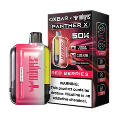 RED BERRIES - OXBAR PANTHER X DISPOSABLE 50K PUFFS