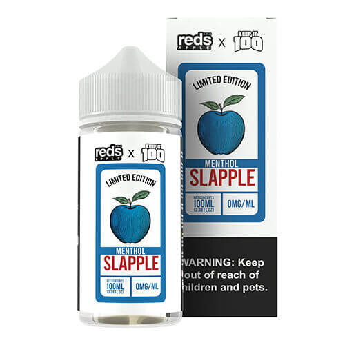 Daze Reds Iced Apple Menthol Slapple 100ml