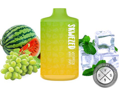 Skwezed Watermelon White Grape Ice Mesh Coil Disposable Vape 5000 Puffs 50mg
