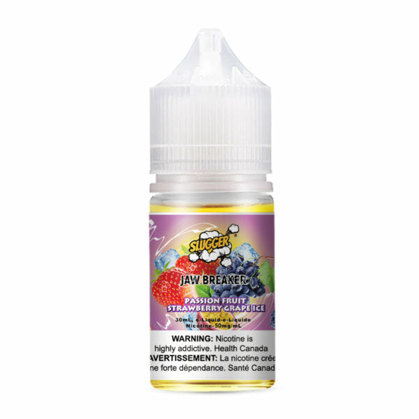 Slugger Jaw Breakers Passion Fruit Strawberry Grape Ice 30ml