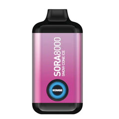 Sora Disposable Vape 8000 Puffs 5% (No exchange no Return)