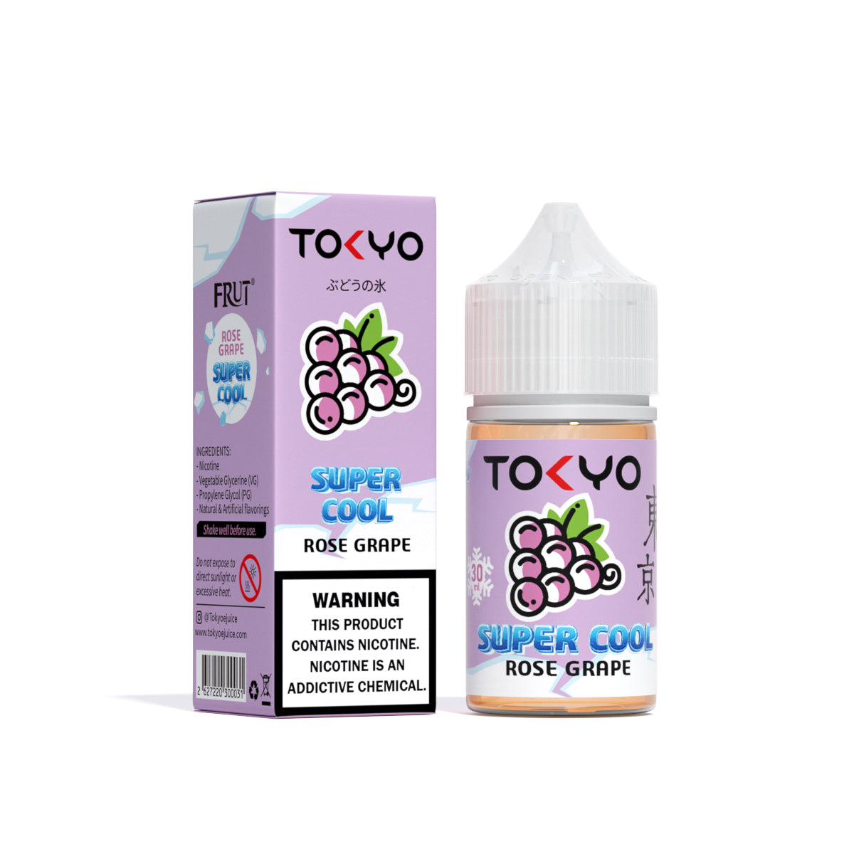 Tokyo Super Cool Rose Grape 30ml