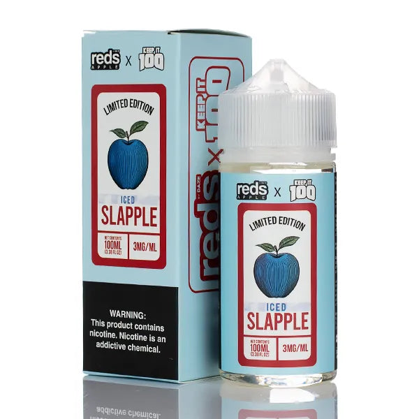 Daze Reds Iced Apple Slapple 100ml