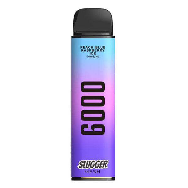 Slugger Peach Blue Raspberry Ice Disposable 6000 Puffs 4% | 5%
