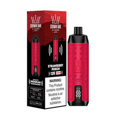 Al Fakher Crown Bar 12000 Puffs DTL - Strawberry Punch