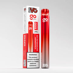 IVG Go Max, Strawberry Watermelon Ice 3000 Puffs, Disposable Vape