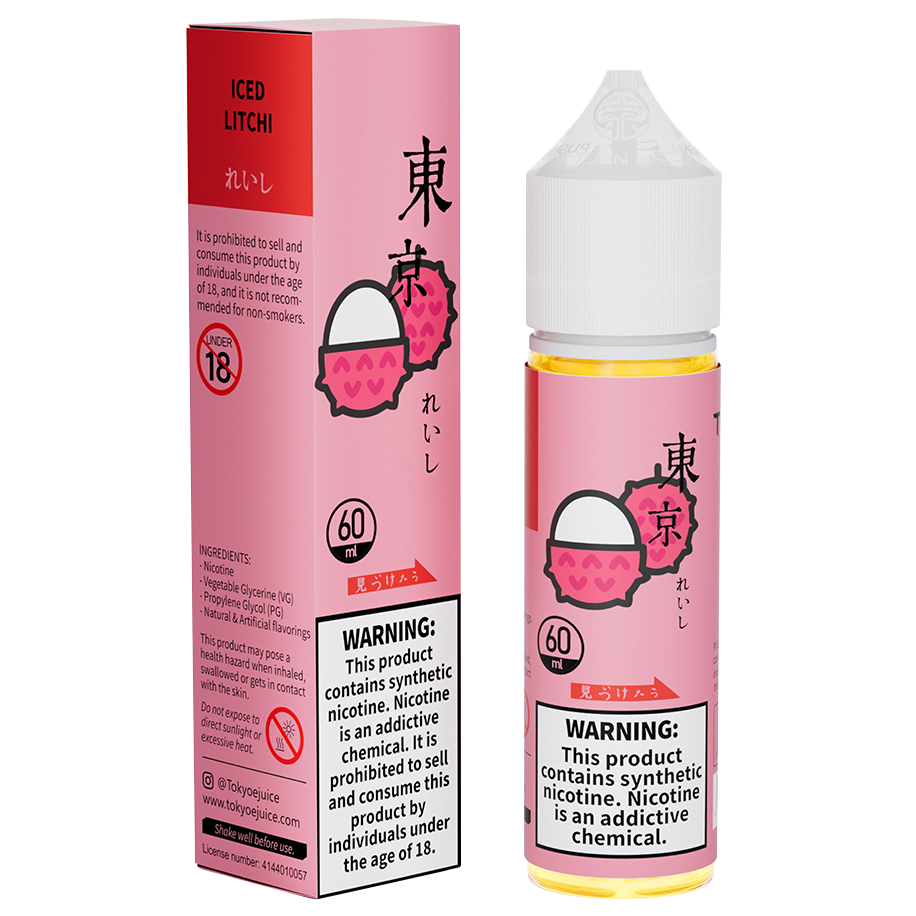 LYCHEE ICE 60ML - TOKYO CLASSIC