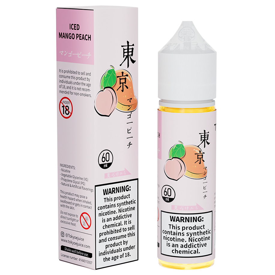 MANGO PEACH ICE 60ML - TOKYO CLASSIC