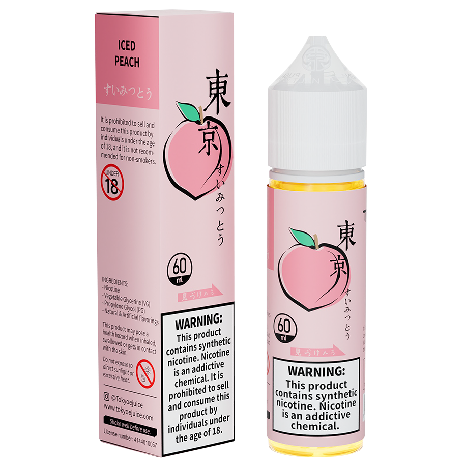 PEACH ICE 60ML - TOKYO CLASSIC