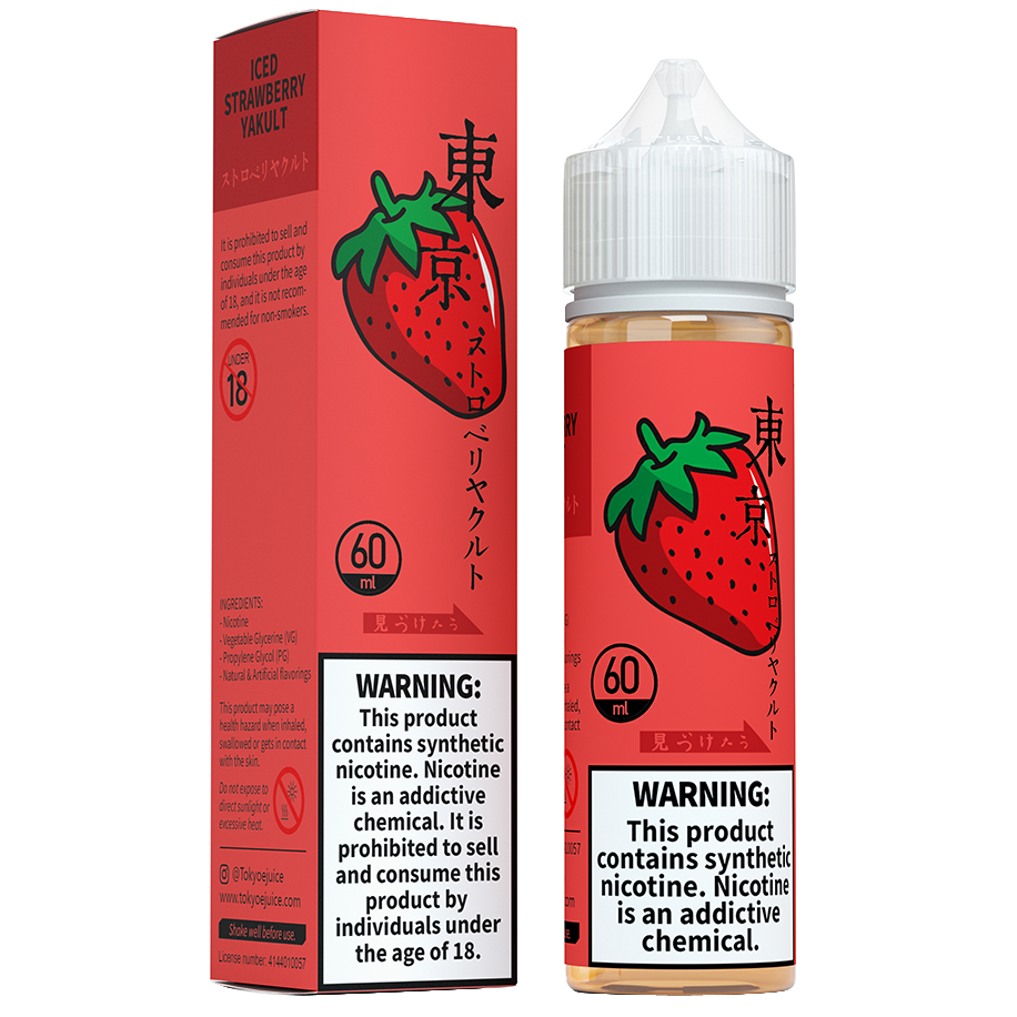 STRAWBERRY ICE 60ML-  TOKYO CLASSIC