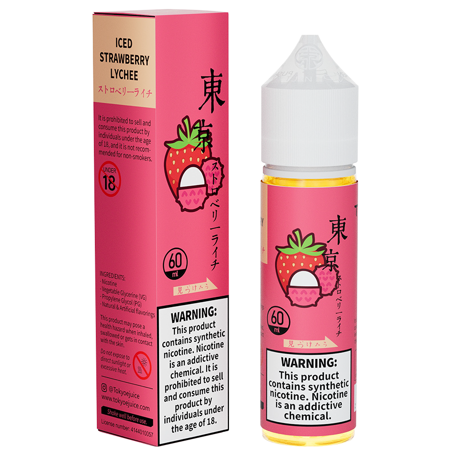 STRAWBERRY LYCHEE 60ML - TOKYO CLASSIC