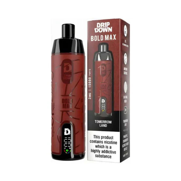 Drip Down Bold Max Tomorrow Land 15000 Puffs 3mg