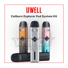 Uwell Caliburn Explorer Pod System Kit | Karachi Vapers | The Vape Store - Karachi Vapers Uwell Caliburn Explorer Pod System Kit | Karachi Vapers | The Vape Store - Karachi Vapers