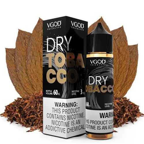 DRY TOBACCO 60ML - VGOD FREEBASE NON ICED