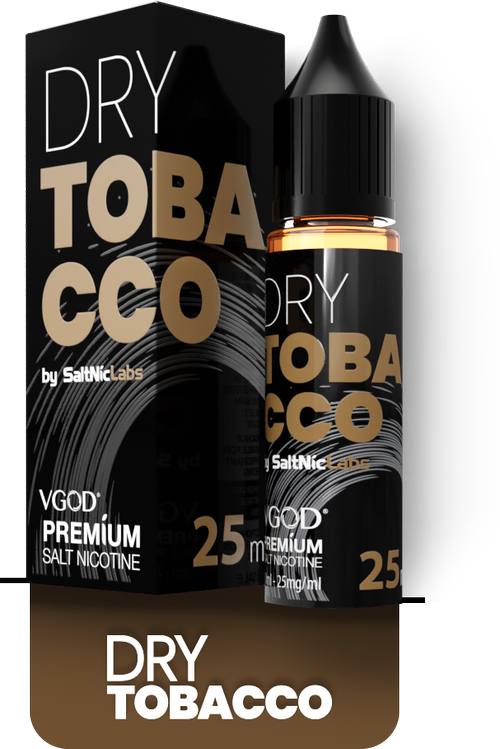 dry tobacco 25mg VGOD Iced Nic Salts 30ml ( & 50mg) VapeHub Dry tobacco offers a strong
