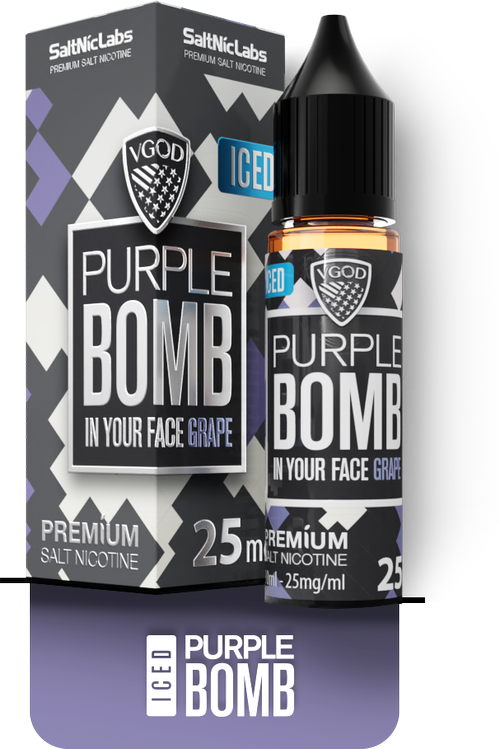 VGOD ICED PURPLE BOMB SALT-NIC 30ML