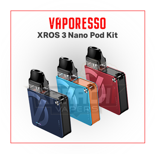 Vaporesso XROS 3 Nano Pod Kit | XROS 3 Nano price in Pakistan - Karachi Vapers Vaporesso XROS 3 Nano Pod Kit | XROS 3 Nano price in Pakistan - Karachi Vapers