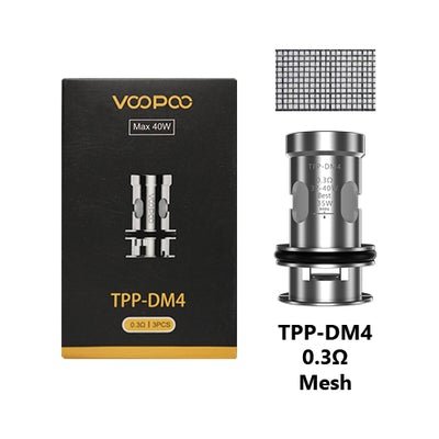 Voopoo TPP-DM4 0.3ohm (Max 40w)