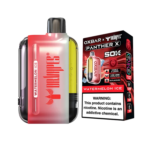 WATERMELON ICE - OXBAR PANTHER X DISPOSABLE 50K PUFFS