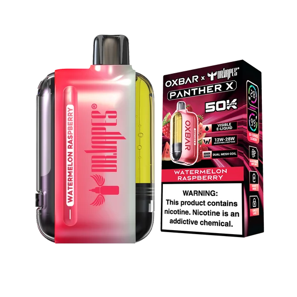 WATERMELON RASPBERRY - OXBAR PANTHER X DISPOSABLE 50K PUFFS