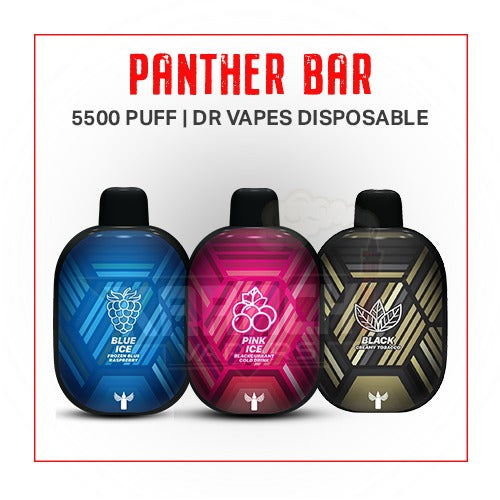 Dr Vapes Panther Bar 5500 Puffs Dr Vapes Disposable Price - Karachi Vapers Dr Vapes Panther Bar 5500 Puffs Dr Vapes Disposable Price - Karachi Vapers