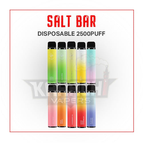 Salt Bar Disposable 2500Puff