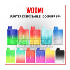 Woomi Jupiter Disposable 1000Puff 5%