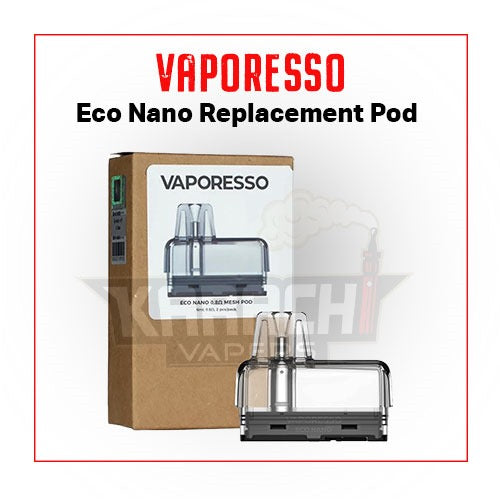 Eco Nano Replacement Pod - Vaporesso - Karachi Vapers - Karachi Vapers Eco Nano Replacement Pod - Vaporesso - Karachi Vapers - Karachi Vapers