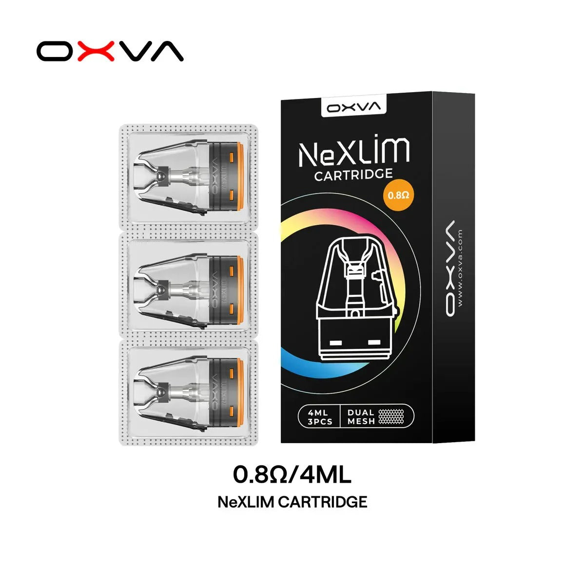 Oxva Nexlim Replacement Cartridge 4ml – 3 pcs