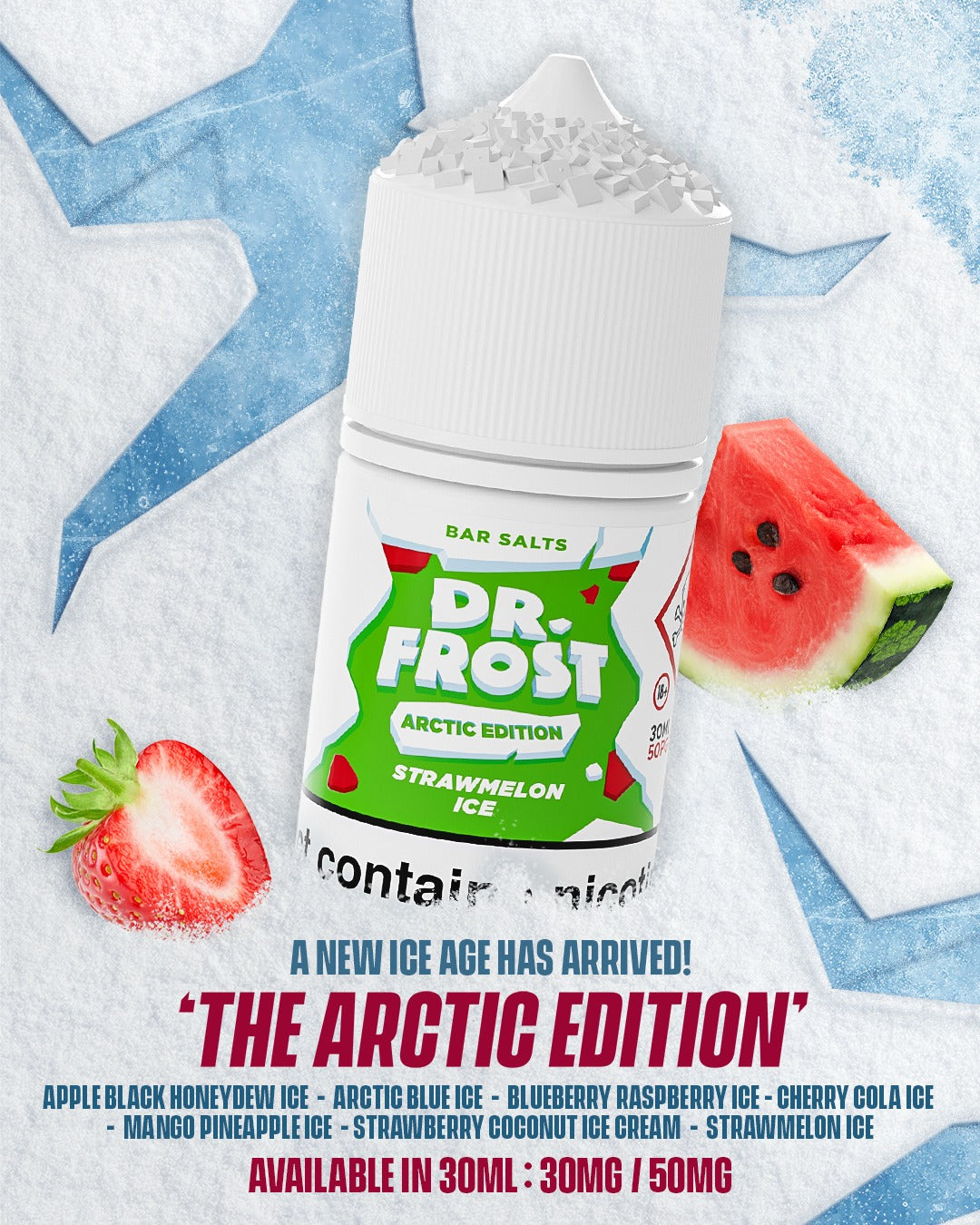 Dr Frost Arctic Edition Strawmelon Ice 30ml
