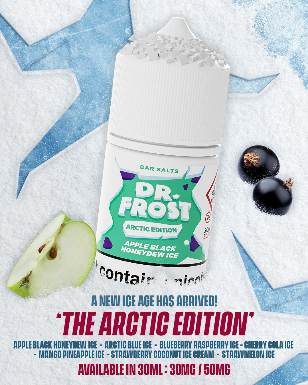 Dr Frost Arctic Edition Apple Black Honeydew Ice 30ml