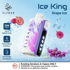 Elfbar Ice King Grape Ice 30K Puffs