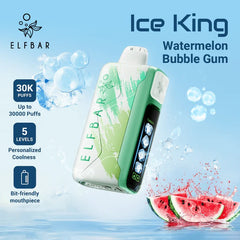 Elfbar Ice King Watermelon Bubble Gum Ice 30K Puffs