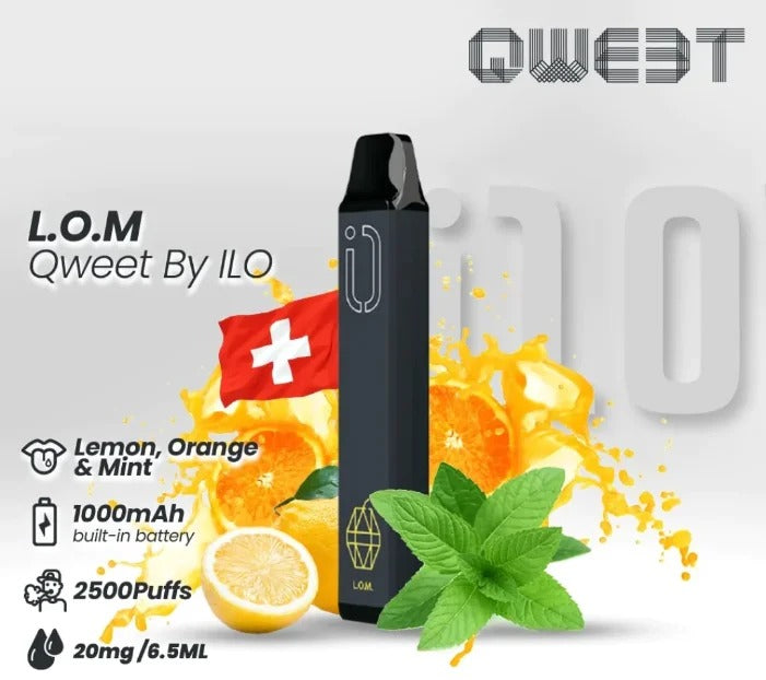 qweet vape flavors Qweet Disposable 2500 puff 5%
