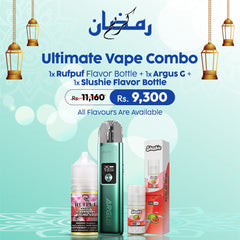 Voopoo Argus G + Slushi + RUFPUF Combo deal