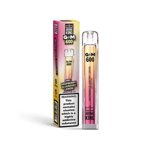 Aroma King Raspberry Blueberry Lemon Disposable 600 Puff 2%